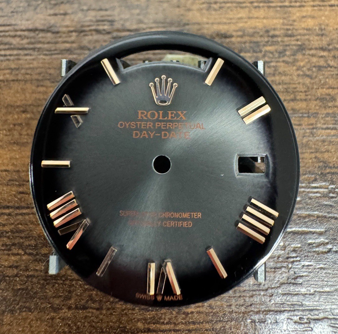 Rolex Day Date 40mm Watch Custom Smoky Ombre Roman Dial For Models 228235 228345
