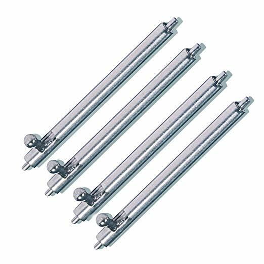 Heavy 316 Steel Barton Quick Release Spring Bars (4pcs)16/18/19/20/21/22/23/24