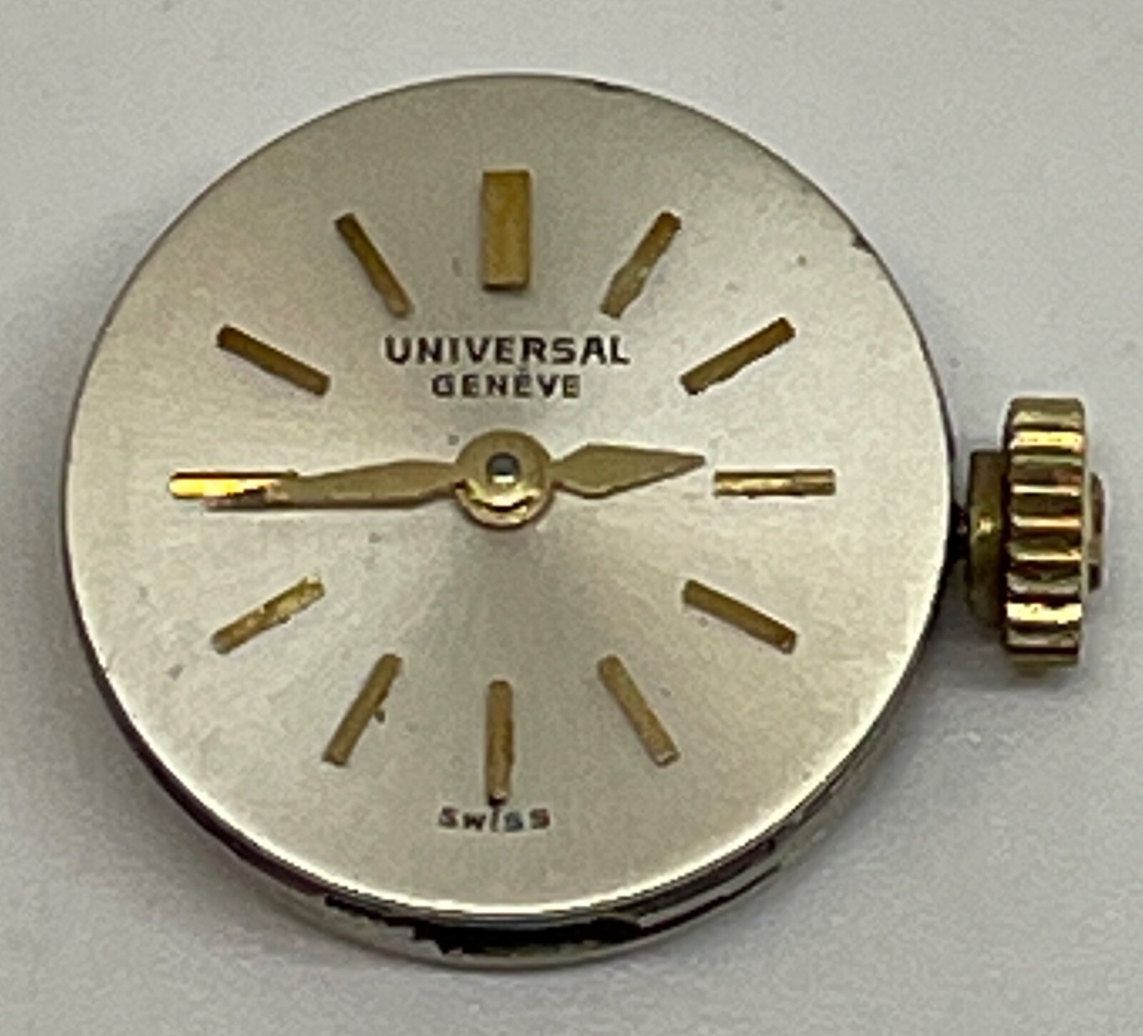 UNIVERSAL GENEVE MOVEMENT Swiss 17 Jewels Runs