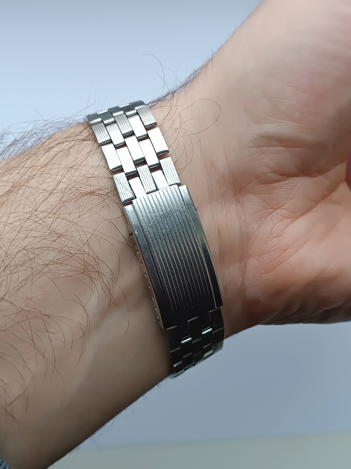 ✩Vintage Watch Bracelet Stainless Steel 18 mm USSR Watch 1970’s ✩
