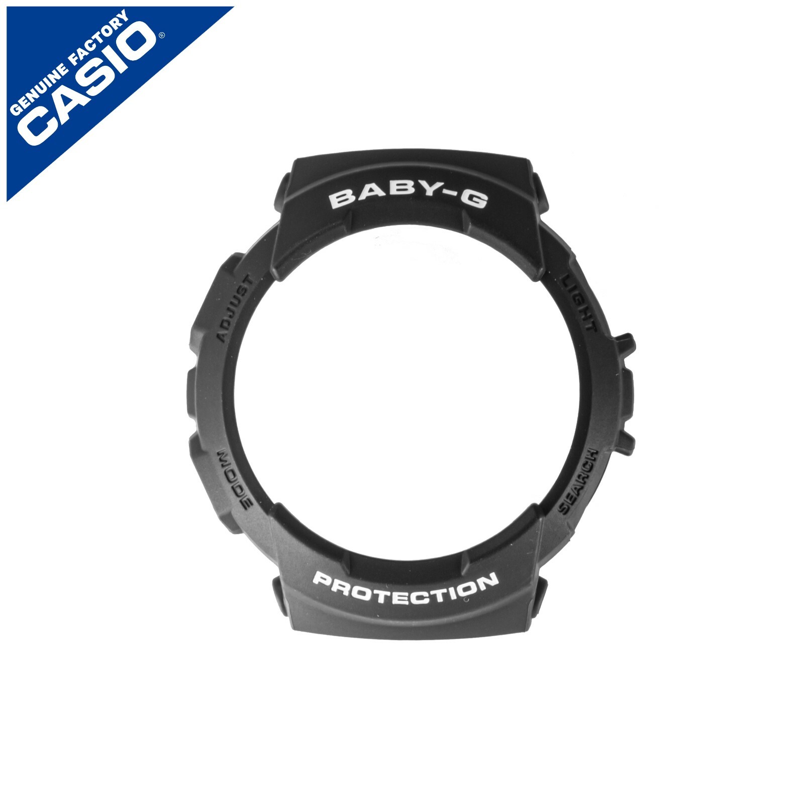 Genuine Casio bezel for BGA-240-1A1 BGA 240 BLACK WHITE TEXT 10542497