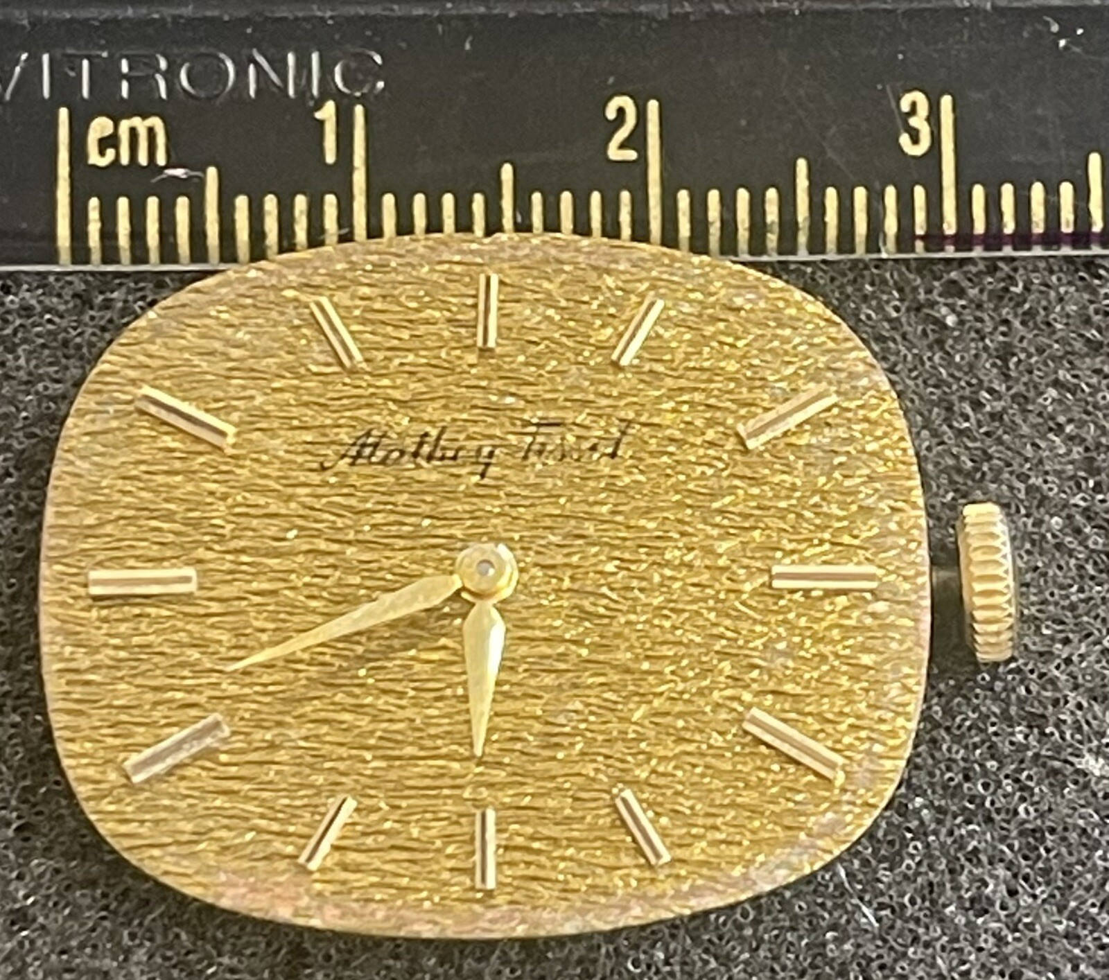 Vintage Mathey-Tissot Caliber 201 Movement & Dial..TJ504