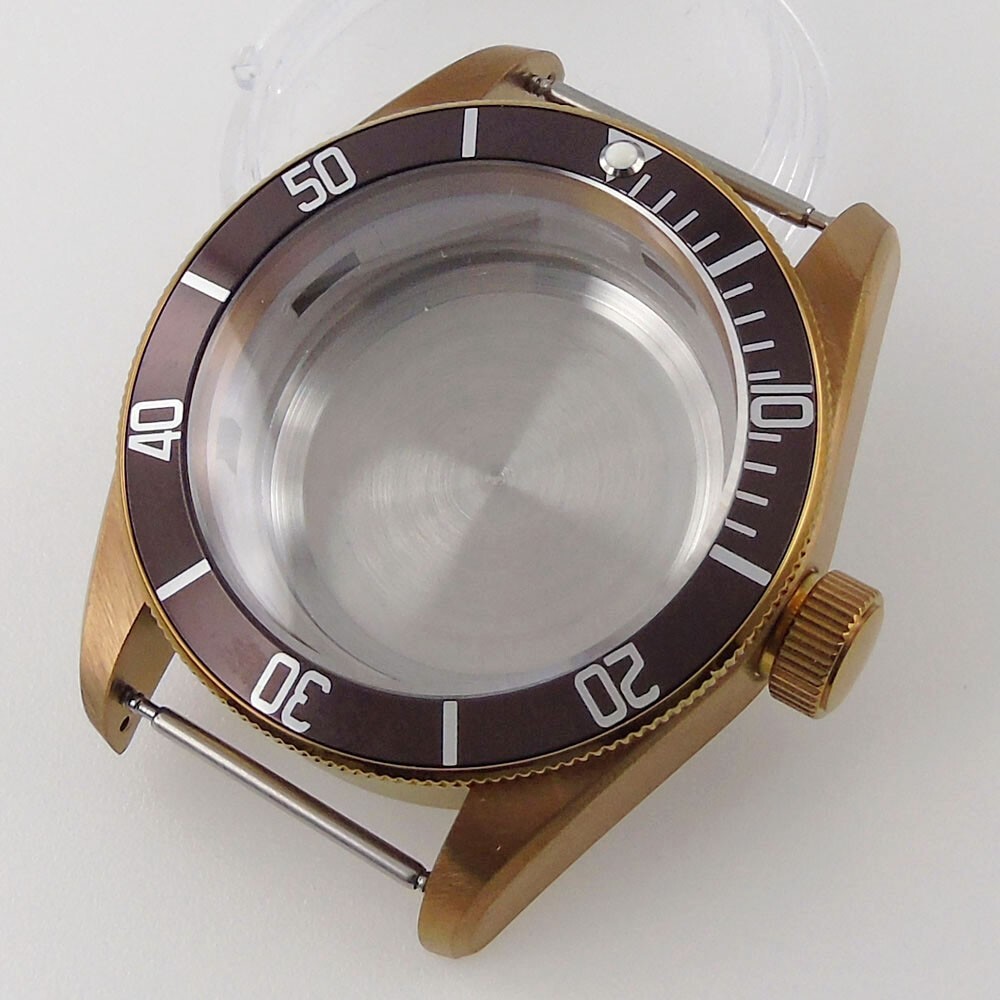 41mm Stainless steel Sapphire Watch Case For NH35 NH36 Movement