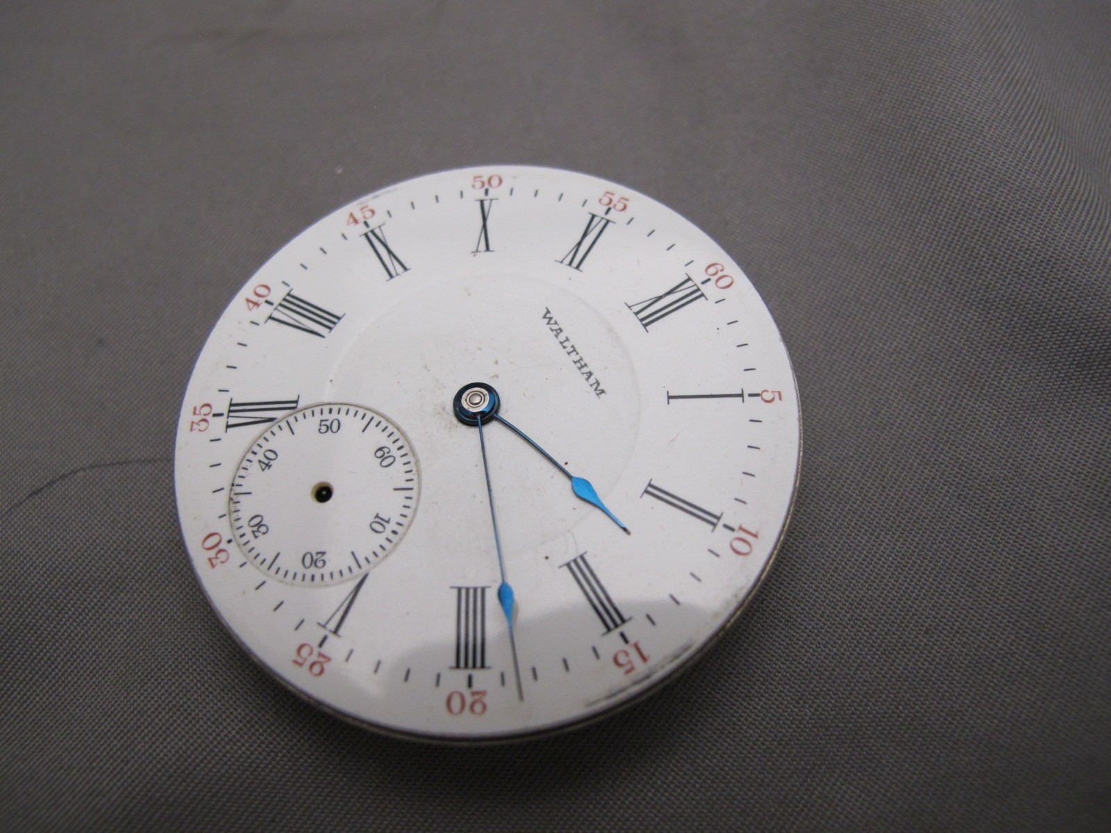 WALTHAM P.S. BARTLETT No. 635 Model 1908 16S 17 Jewel Movement-Parts/Restore