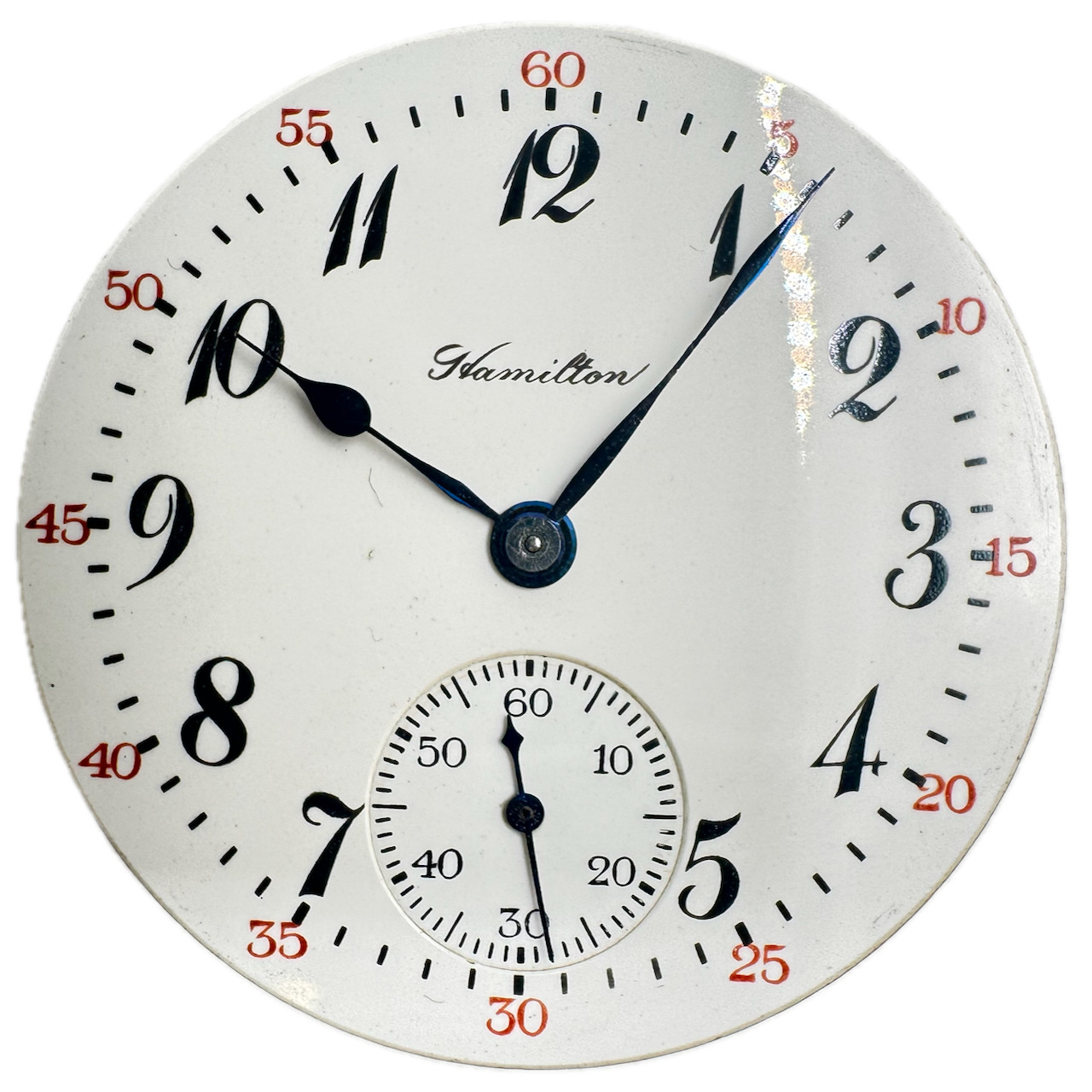 Antique 16s 1923 Hamilton Mechanical Hunter Open Face Pocket Watch Movement 974