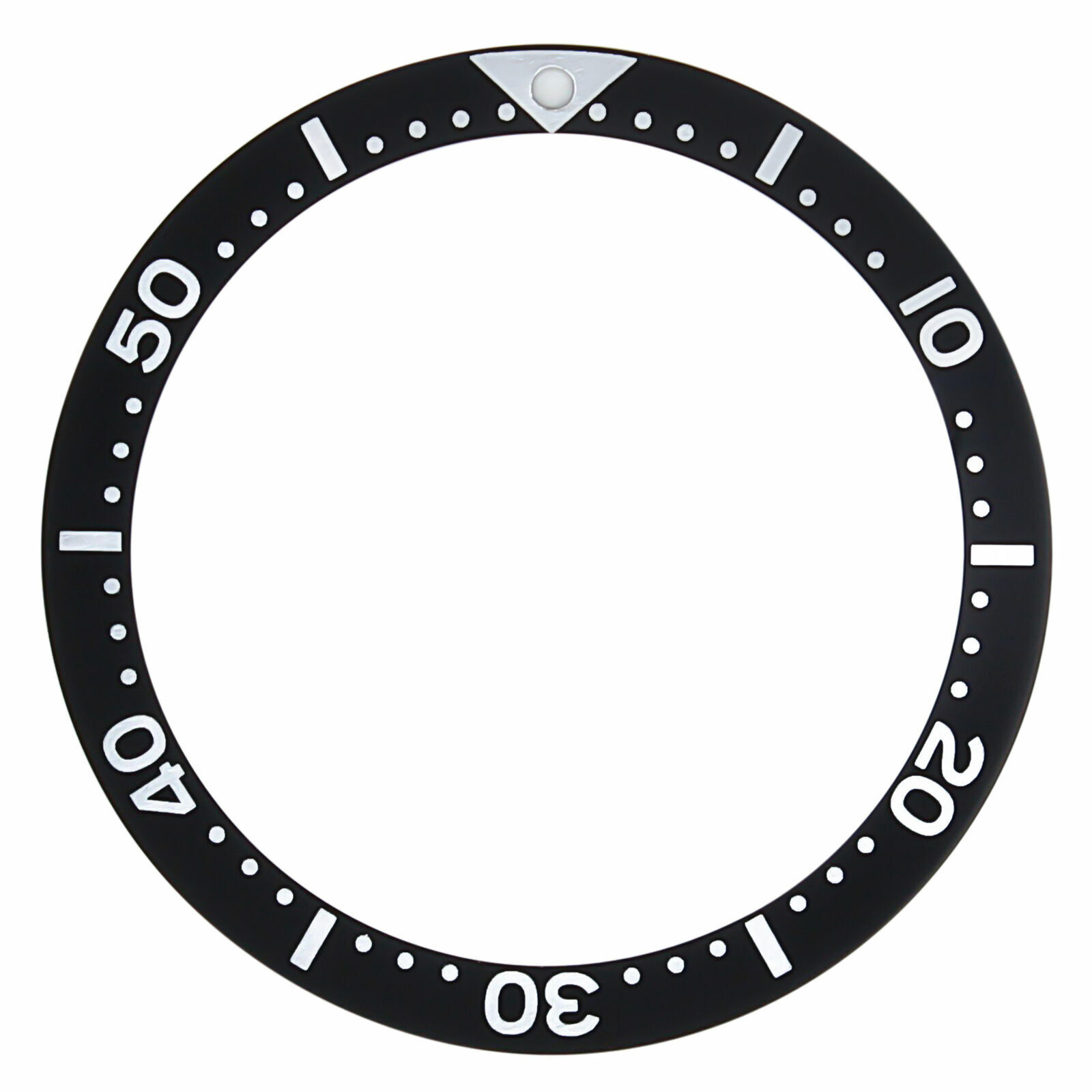 REPLACEMENT BEZEL INSERT BLACK FOR WATCH 37MM X 31.50MM
