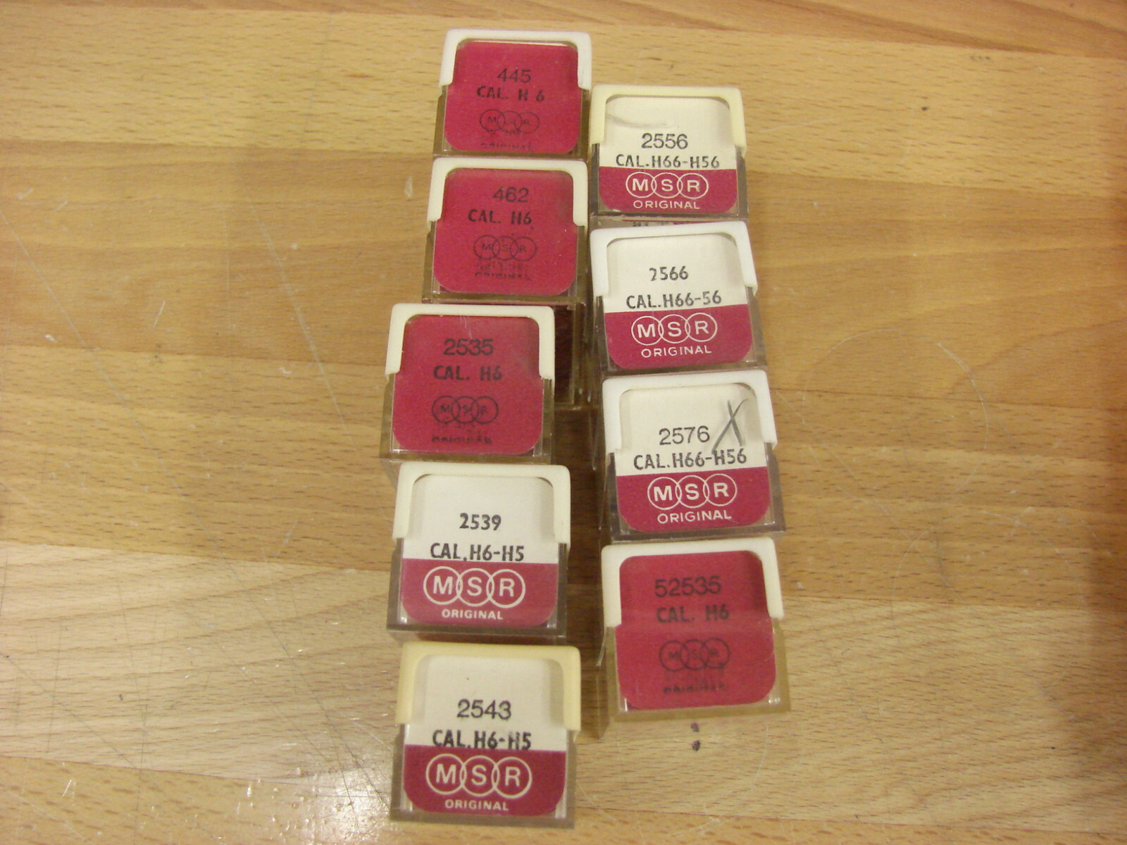 ETA 2641, 2651, 2661, 2671 wristwatch parts many to choose from! New old stock!