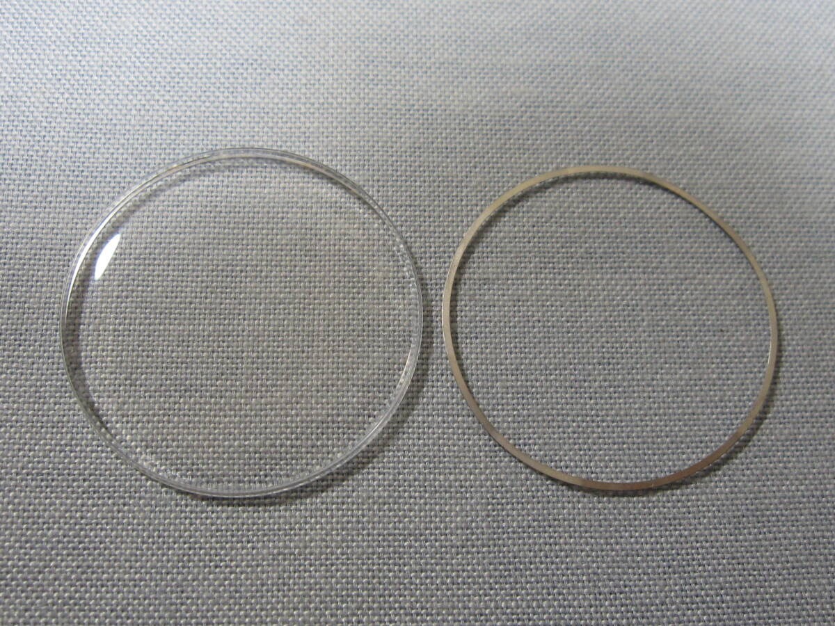 Seiko Windshield 2100 350W02An For World Time Etc. Outer Diameter 35.15 Mm