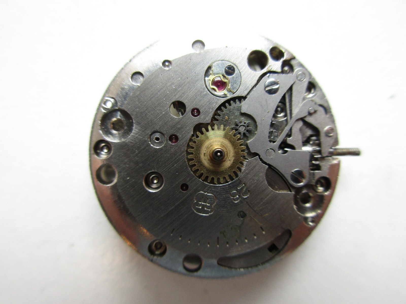 FHF Fontainemelon cal. 28 – 15 jewels – Swiss watch movement – running