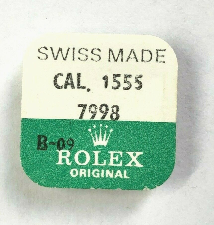 Genuine Rolex 1555-7998 Set of Screws New Sealed Package