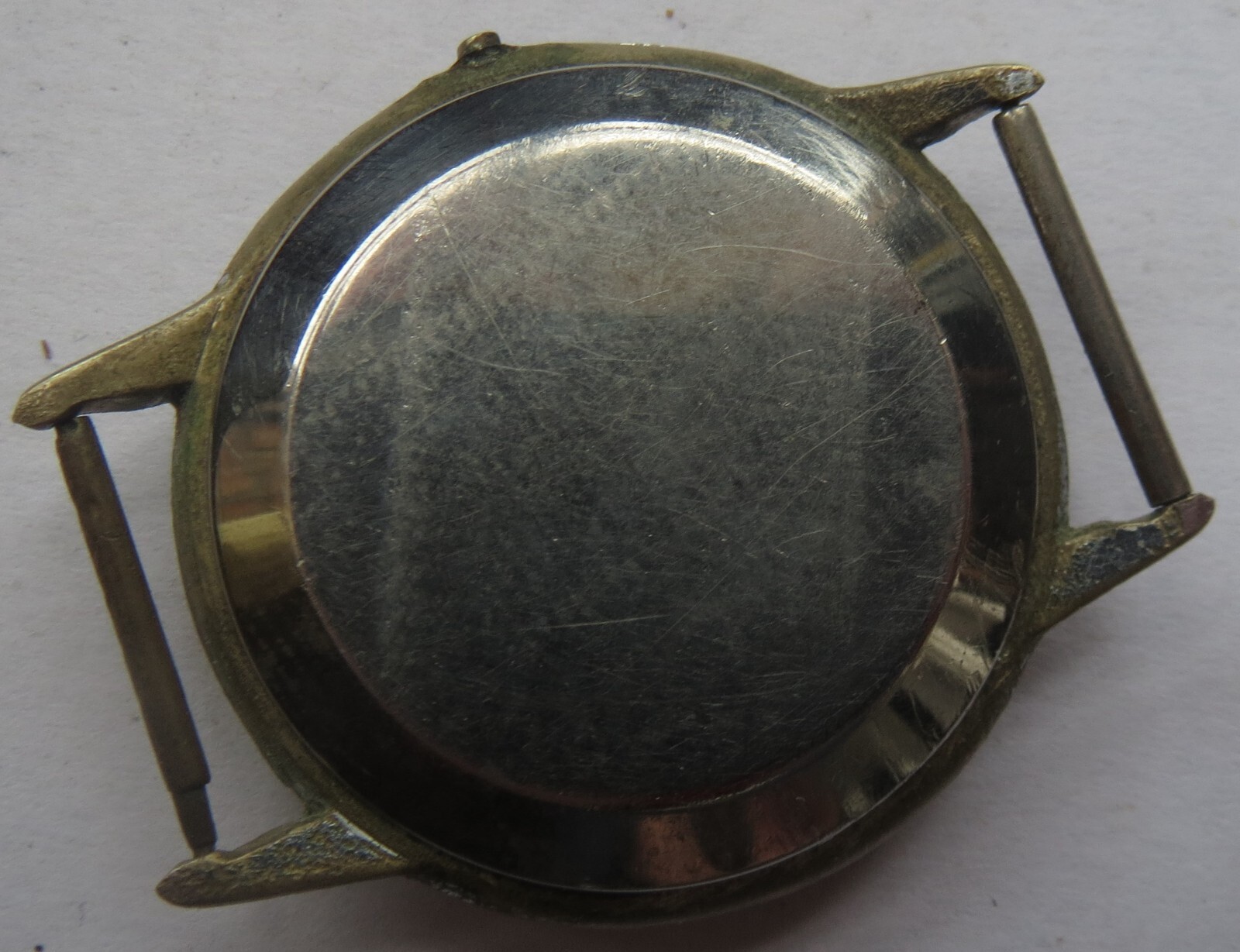 Movado mens wristwatch nickel chromiun case 37 mm. in diameter