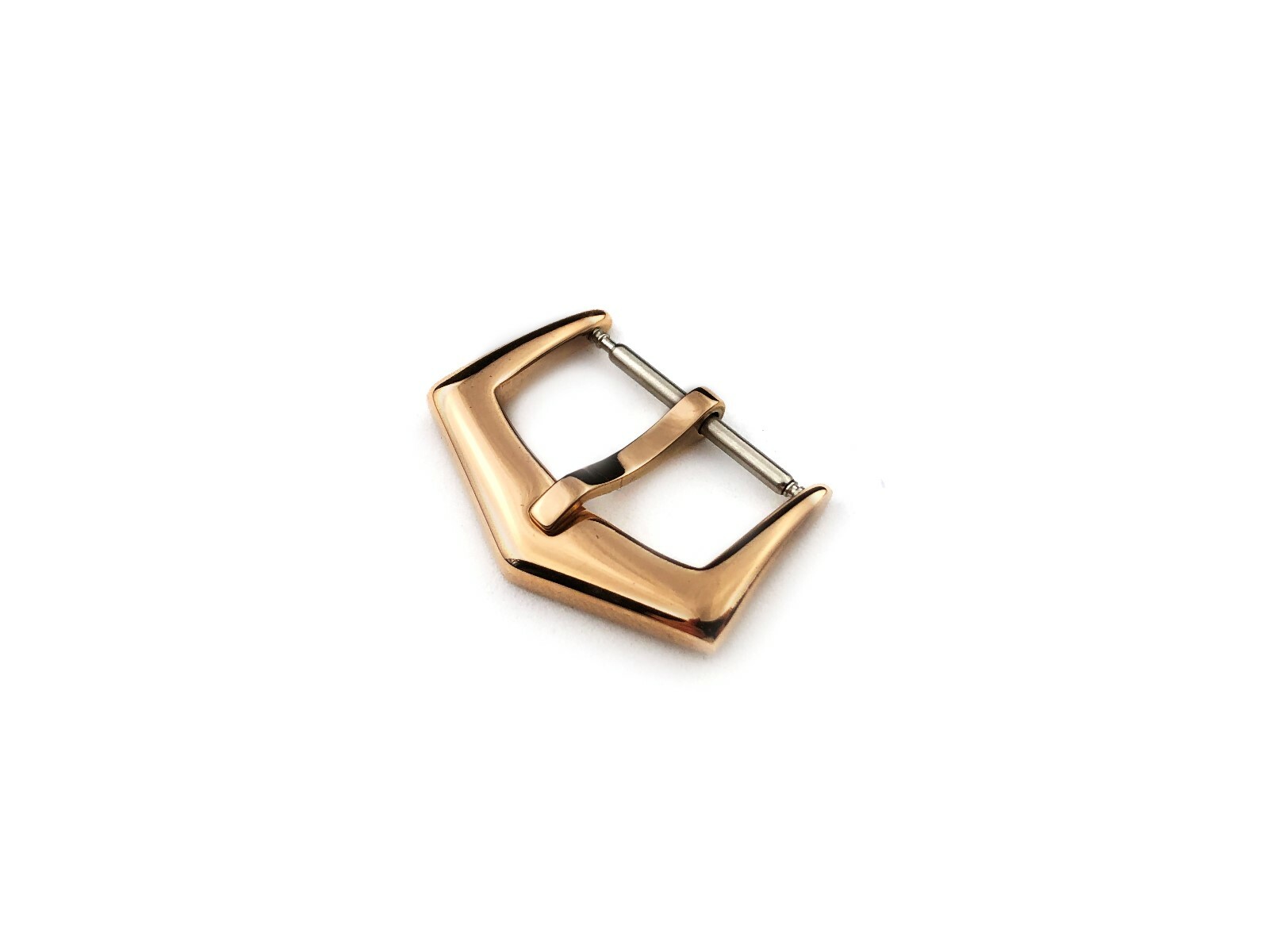Silver, Yellow Gold or Rose Gold Pin Buckle fits Patek Philippe Watch Strap 18mm
