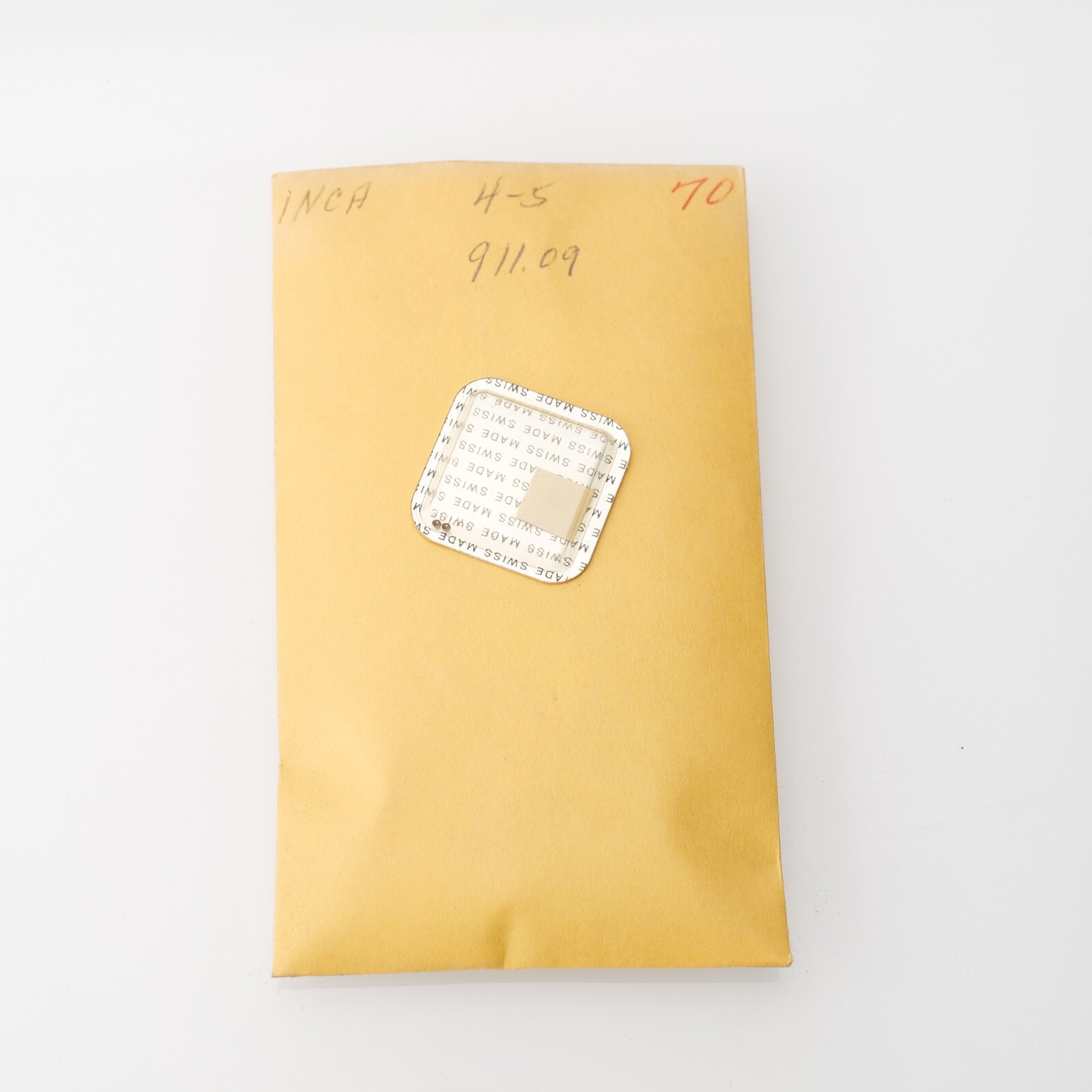 INCABLOC – 2 piece – Jewels 911.09 NOS Watchmakers Watch Part (C10R2)