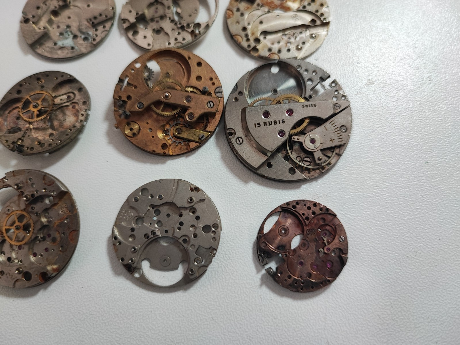 mix AS Watch Main Plate lot AS 1423 AS 1916 AS 1203 AS 1691/93 ST 1940/41 others