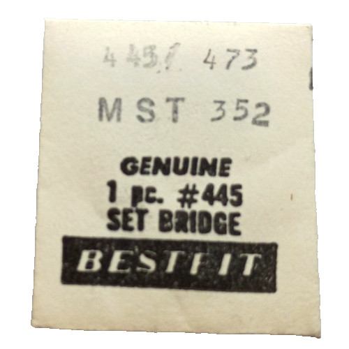 MST Roamer 351 352 364 400/01 Setting Lever Spring Set Bridge watch part 445/473