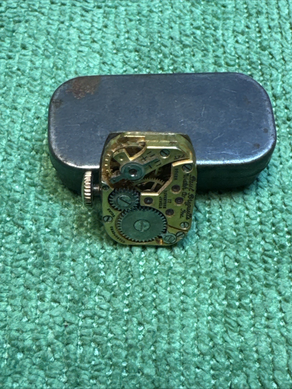 Paul Breguette, 99522 Movement Dial Hands Runs And Stops Parts Or Repair