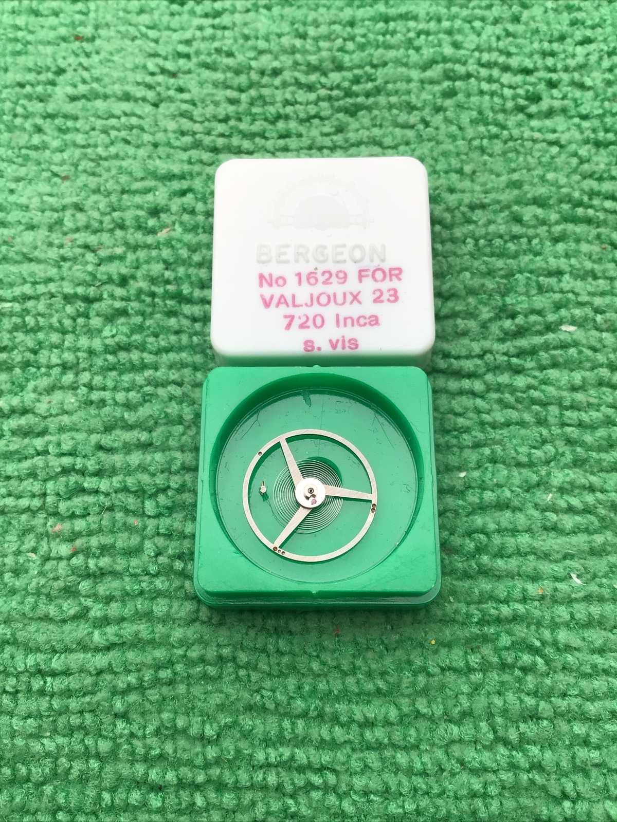 Valjoux 23 Inca 721/699 Balance Wheel Complete Watch Part