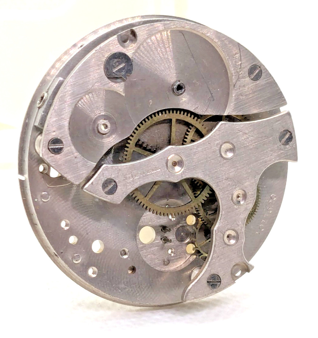 Vintage 40mm Pocket Watch Movement 116114 Crafts Jewelry Watch Parts Unbranded