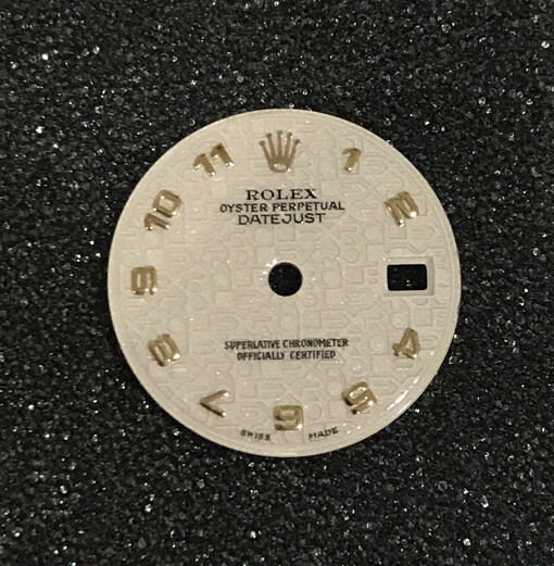 Rolex Jubilee Ladies DateJust Dial Arabic Numbers Cream Genuine 69178