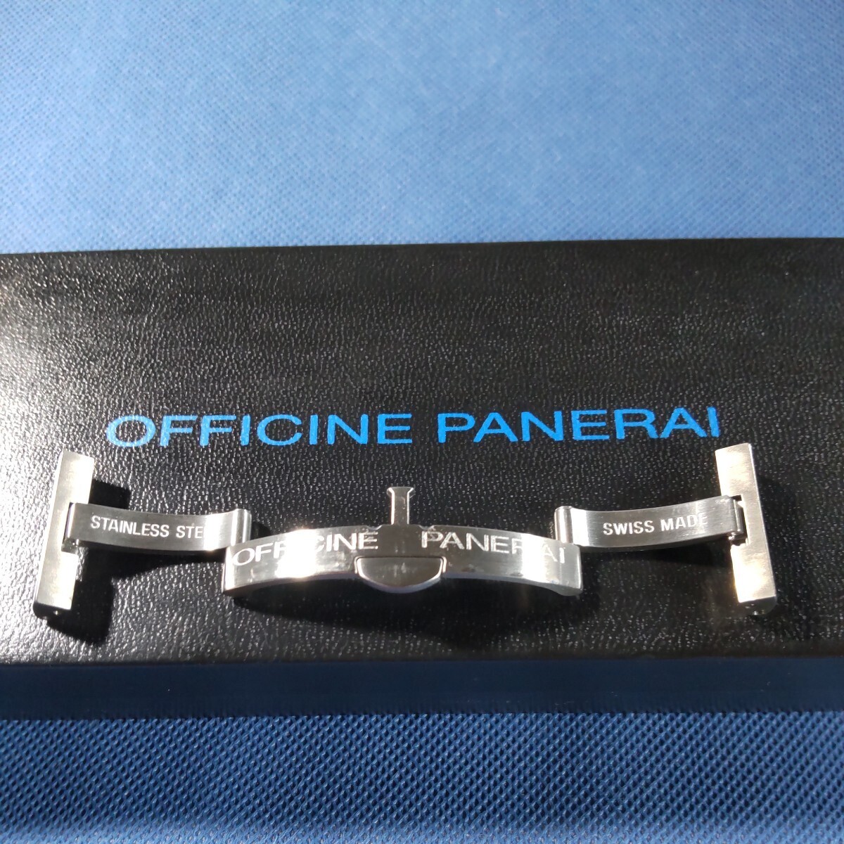 Officine Panerai buckle stainless steel SS titanium parts width approx. 20mm