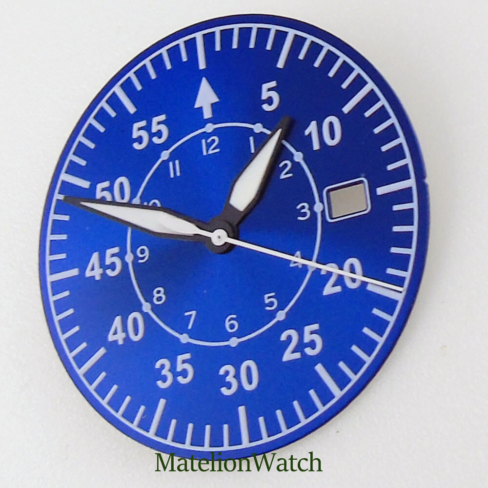39mm Watch Case Fit NH35 NH35A Dial Hands Parts Sapphire Glass 200M Waterproof