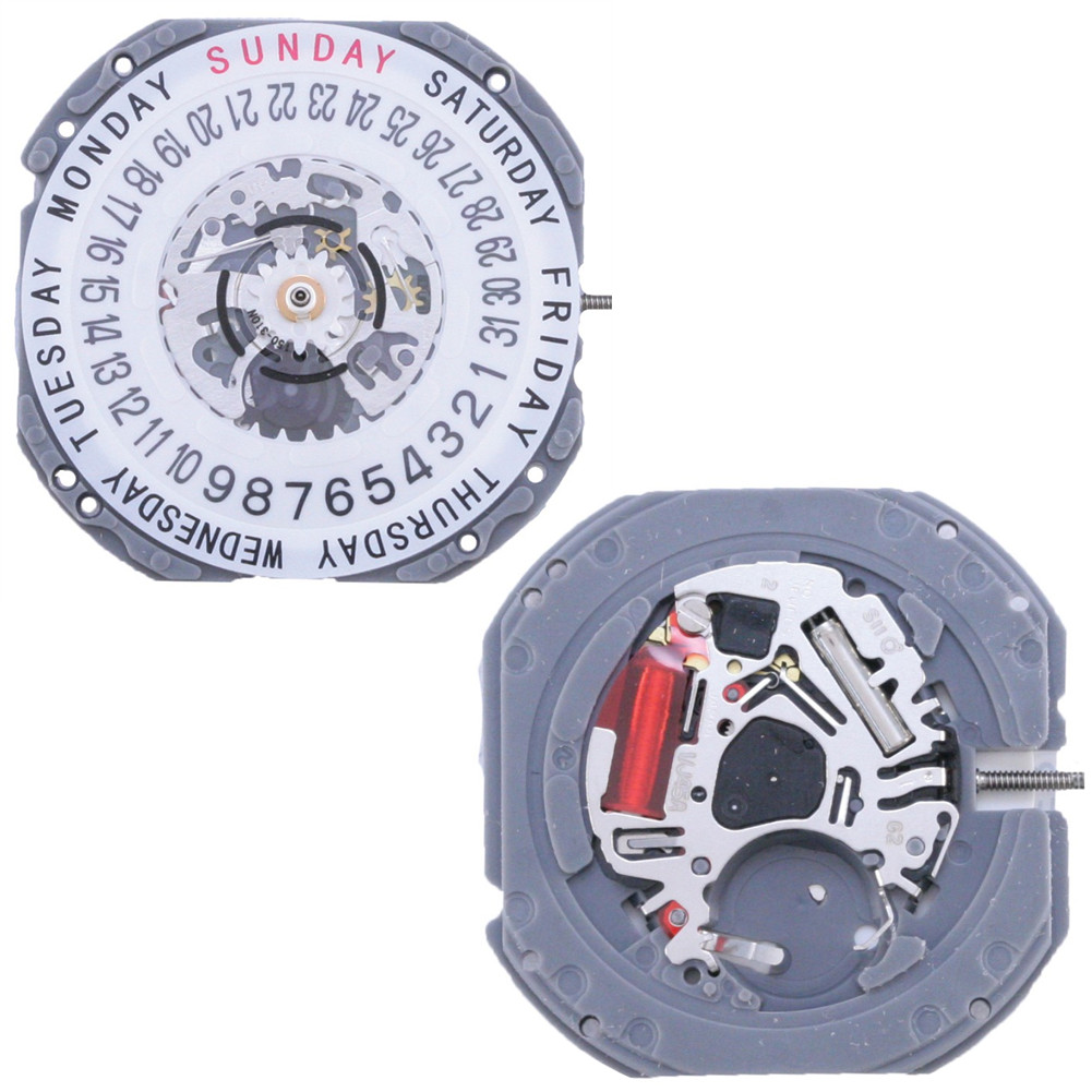 VJ45B Quartz Watch Movement For Watch Repair Replacement Hattori Epson