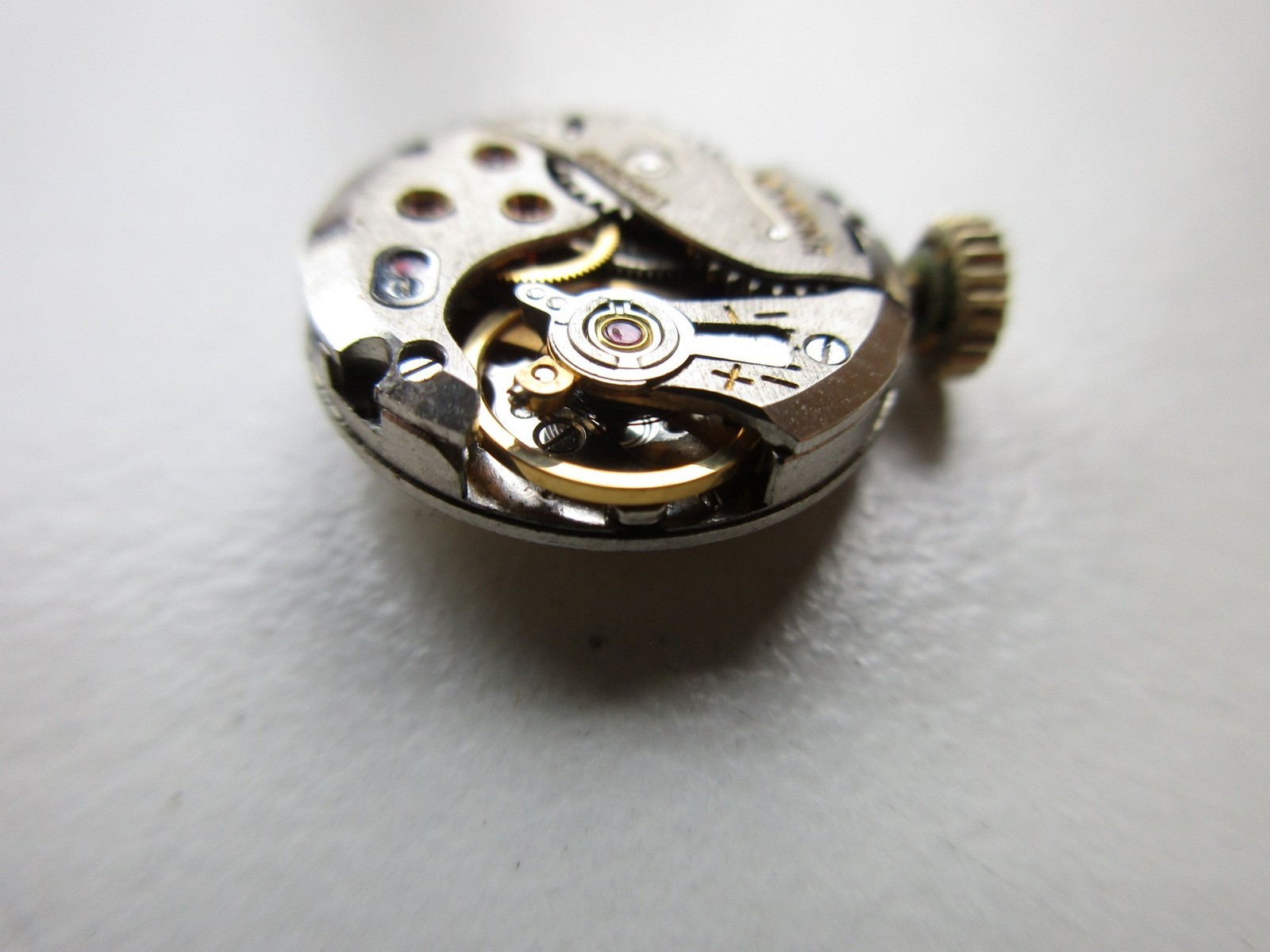 Eterna cal. 1418U Swiss vintage watch movement – running