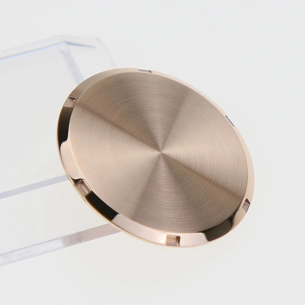 10ATM Watch Caseback 316L Stainless Steel Slim Thin Solid For SKX007 Mods Parts
