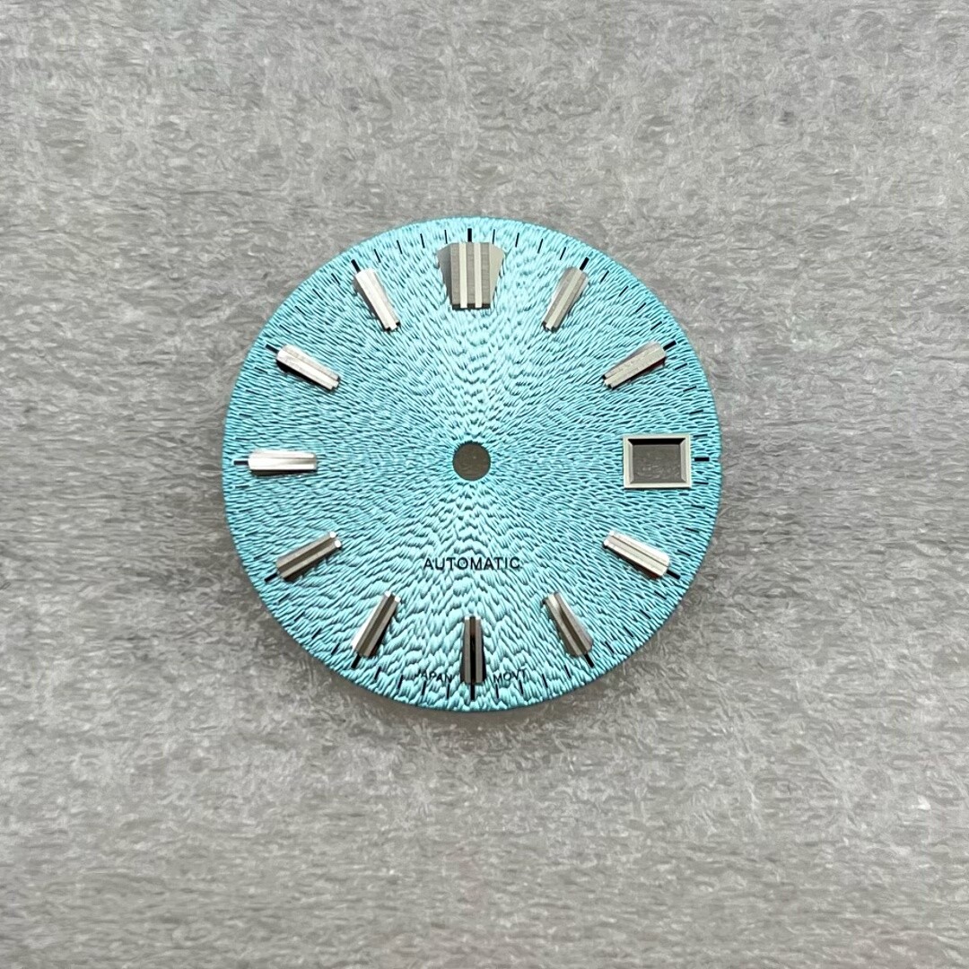 NH35 Dial 28.5mm Fine Pattern No Luminous for NH35 Movement Watch Parts