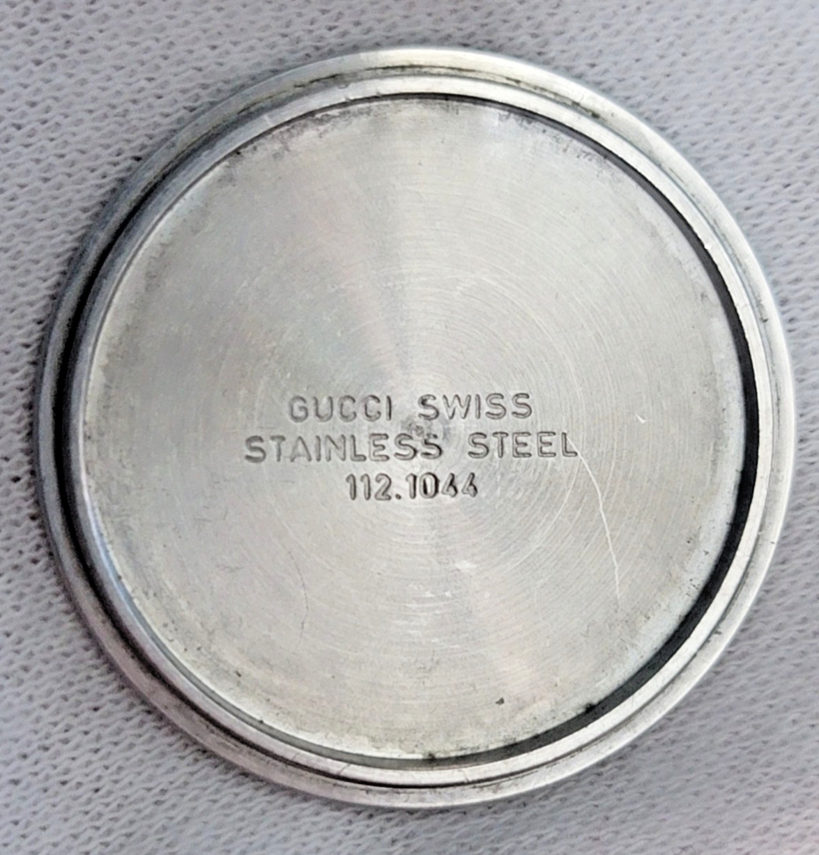 G014: Gucci 9700M Case Back Stainless Steel Swiss Made – OEM