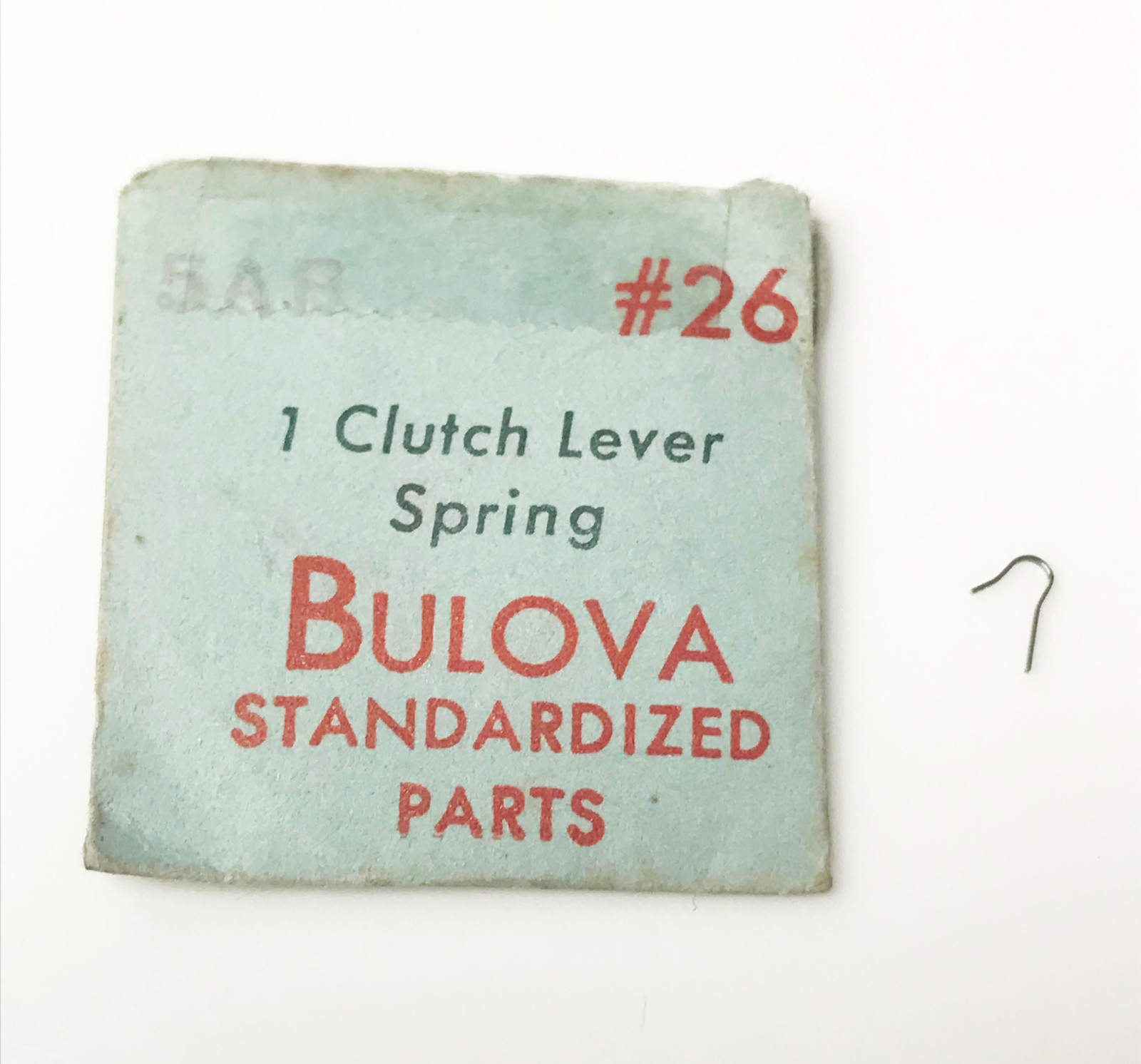 Bulova Original New 5AB #26 Clutch Lever Spring 1 Clutch Lever Spring ONLY