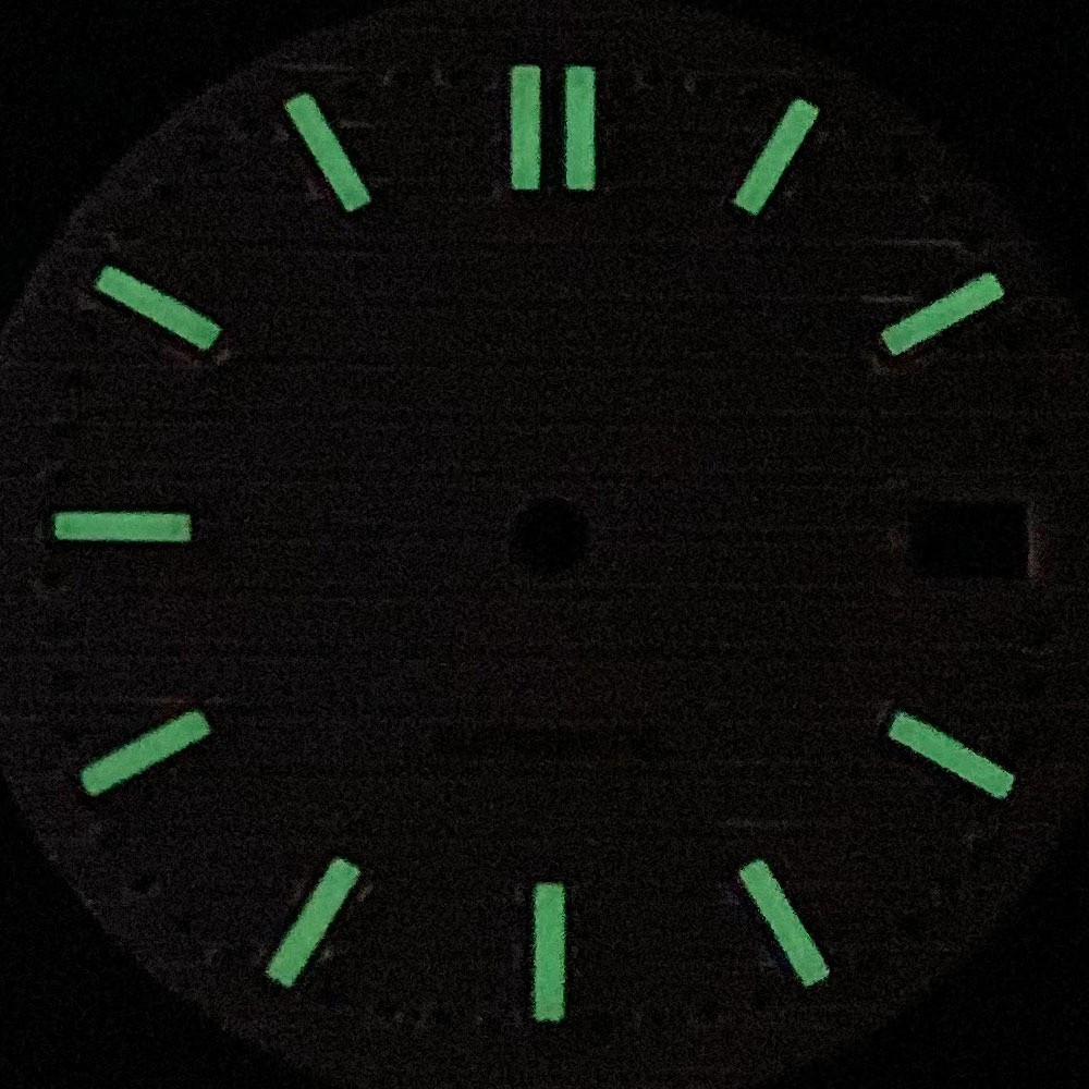 29.2mm Black Blue White Watch Dial Luminous for NH35 ETA 2824 PT5000 MIYOTA 8215