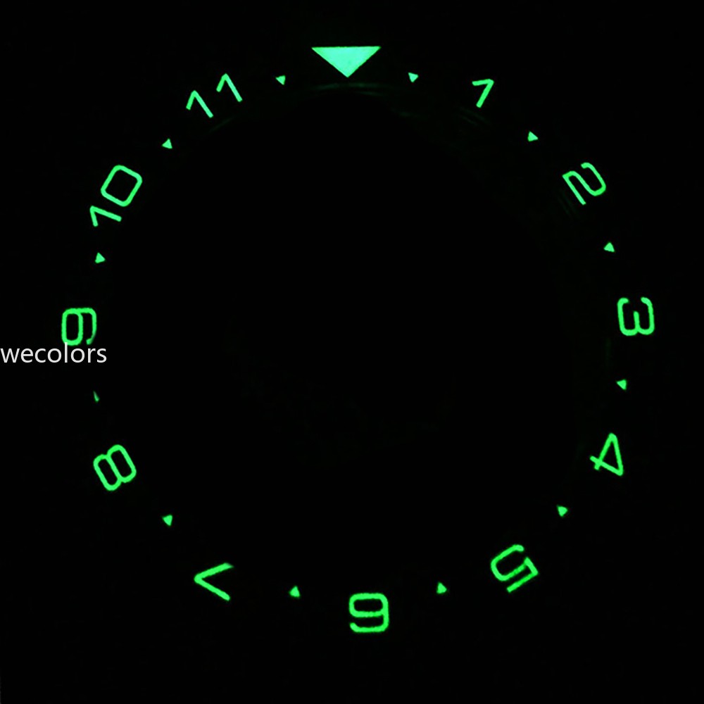 Sloped Blue Ceramic Watch Bezel Insert for GMT Submariner Daytona SRPD SKX007