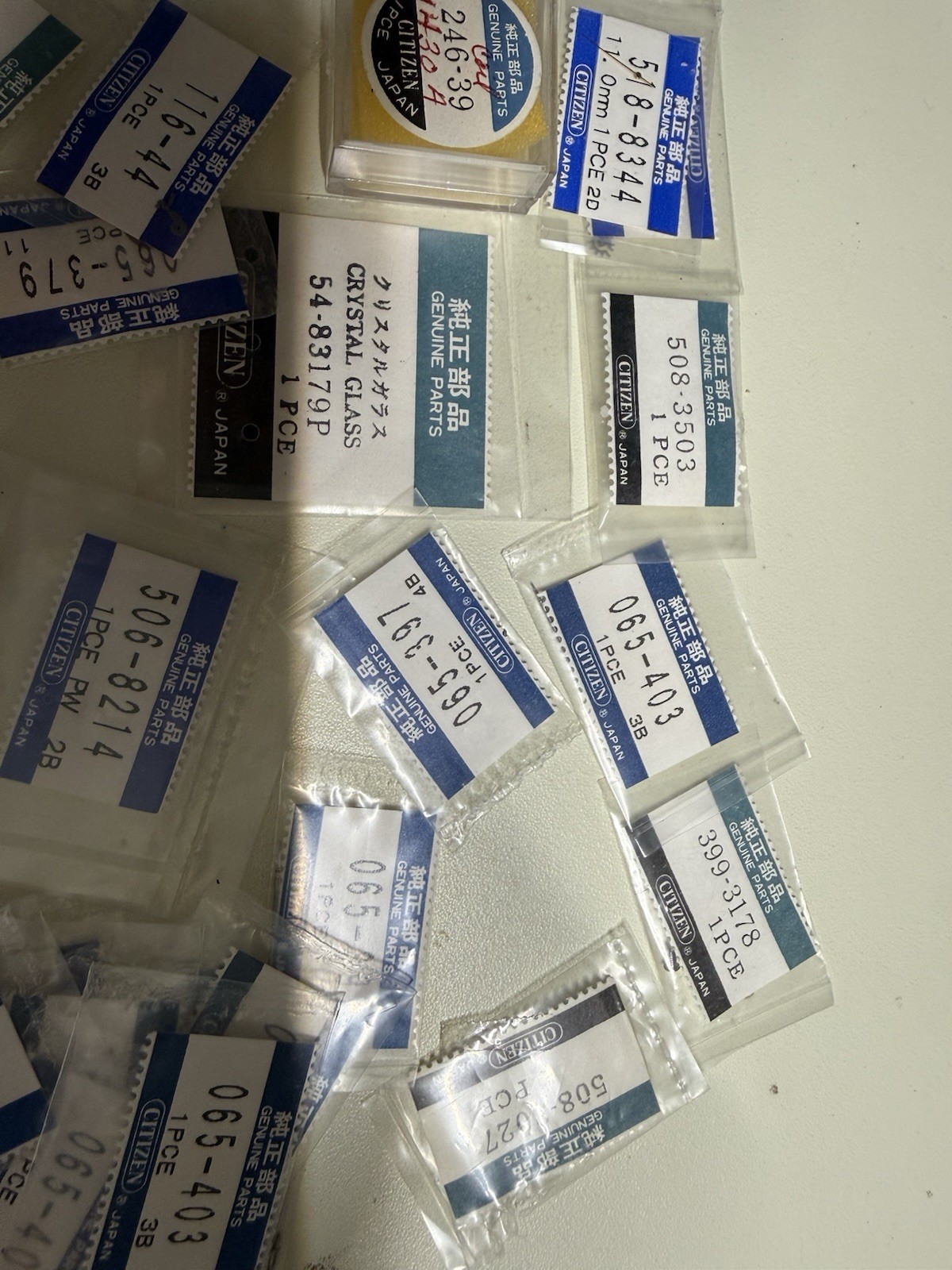 Citizen Watch Parts Variety Lot Watchmaker Replacement
