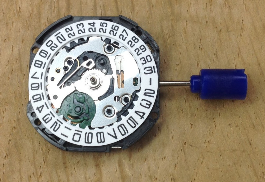 Seiko V537A Quartz Watch Movement – N.O.S – WORKING – (Shiojiri)