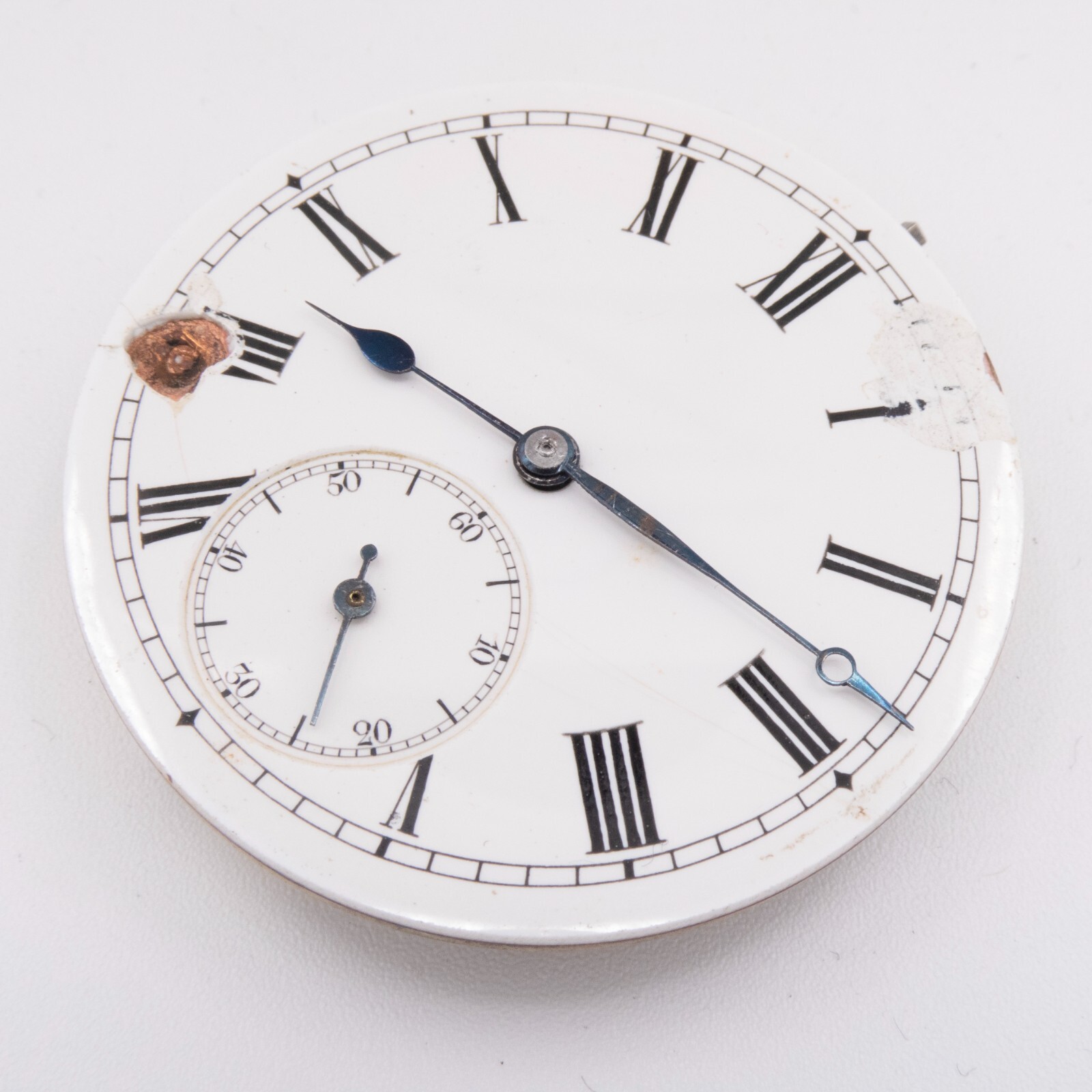 International Watch Co. IWC Cal. 49 Antique Pocket Watch Movement, Keeps Time