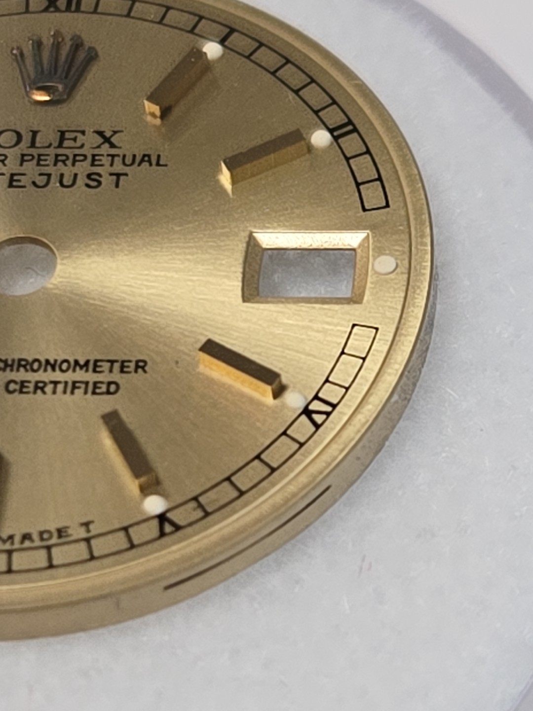 Rolex Dial,ladies 69173, 79178,Champagne, ,Gold Markers, NOS