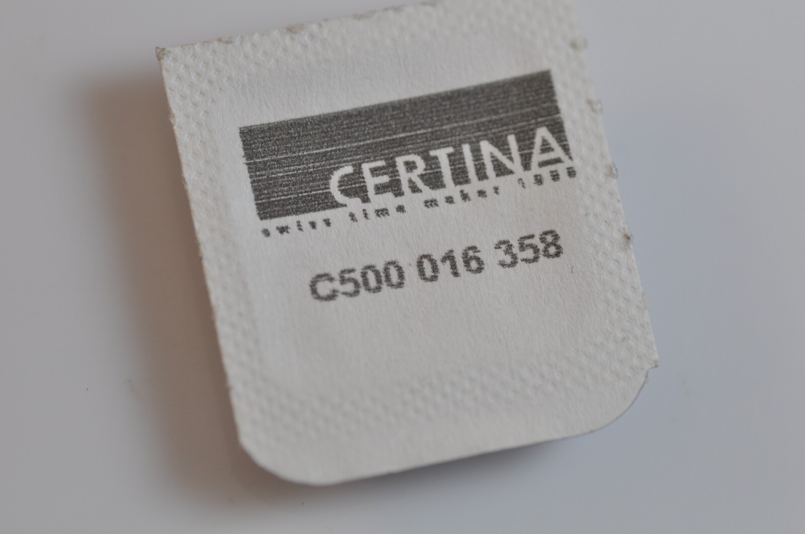 Original Set Of Hands Certina DS Podium Chrono Men Quartz C00116391103700