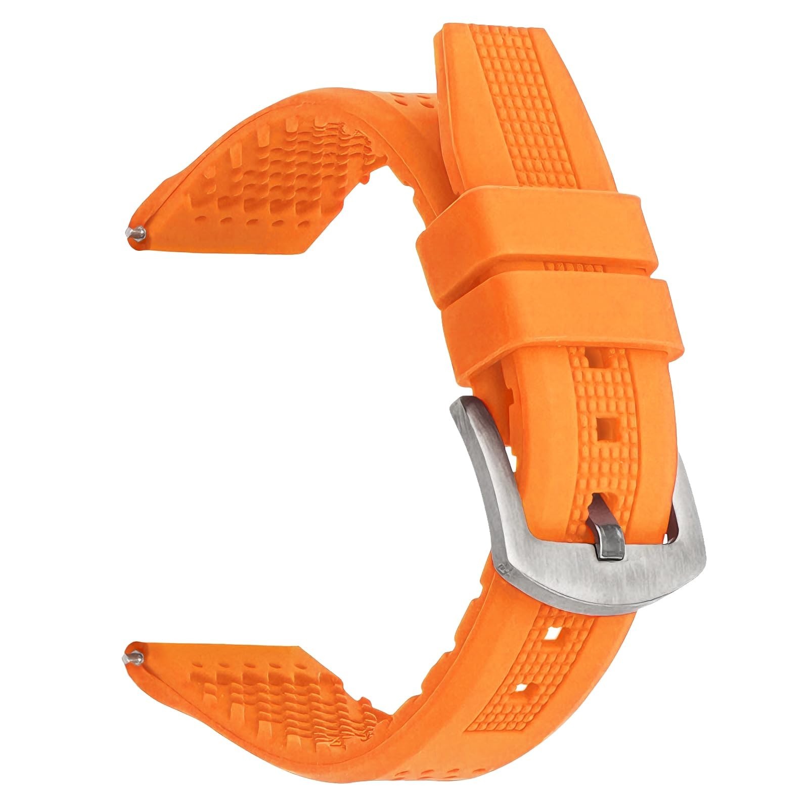 Silicone Watch Bands 16mm 18mm 20mm 22mm 24mm Replacement Rubber Diving Watch…
