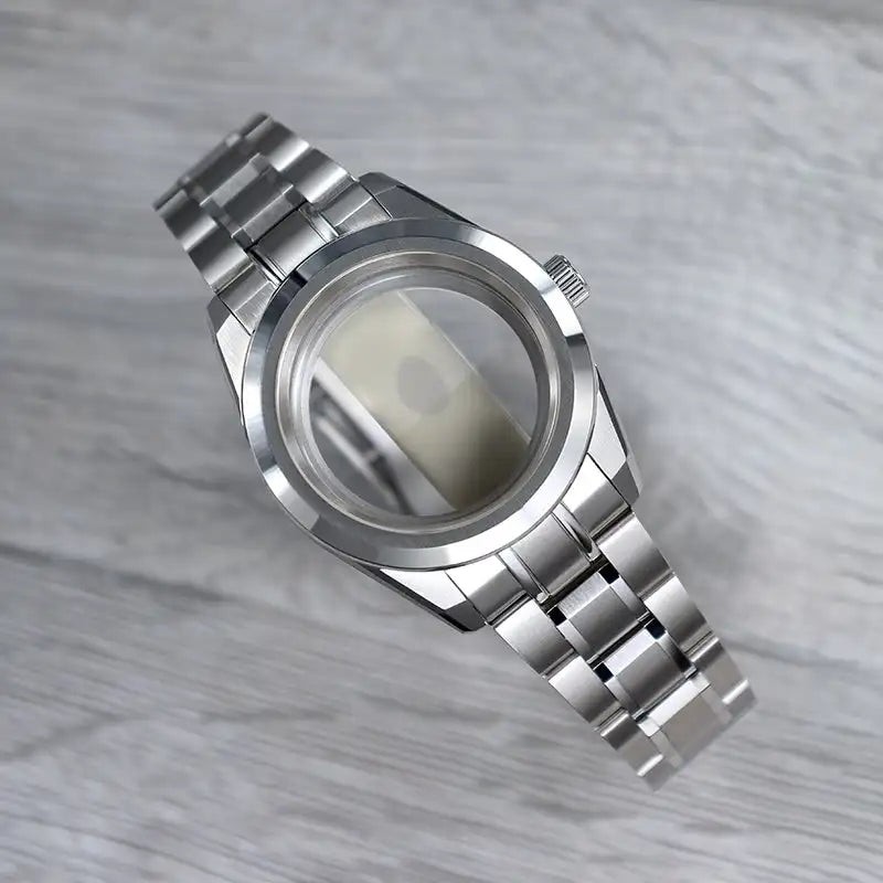 DS 38mm CTZ Case 38×30.6mm SKX007 Bezel One-way Rotating Sapphire AR NH35/8 NH34