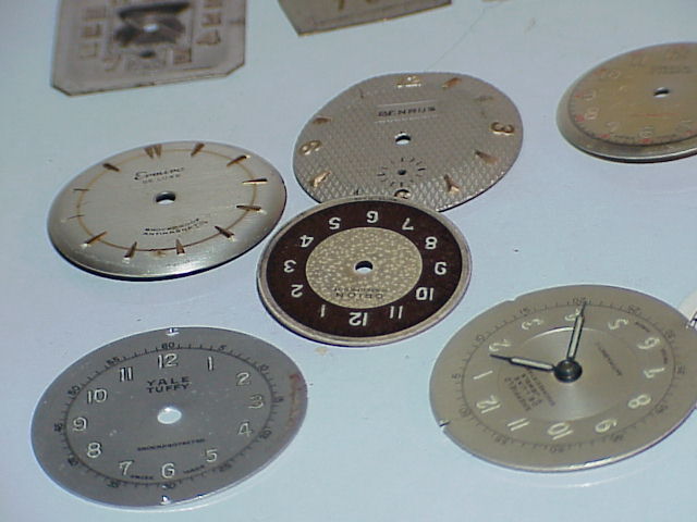 18 Assorted Wrist Watch Dials for Steampunk or Altered Art Projects parts rep K