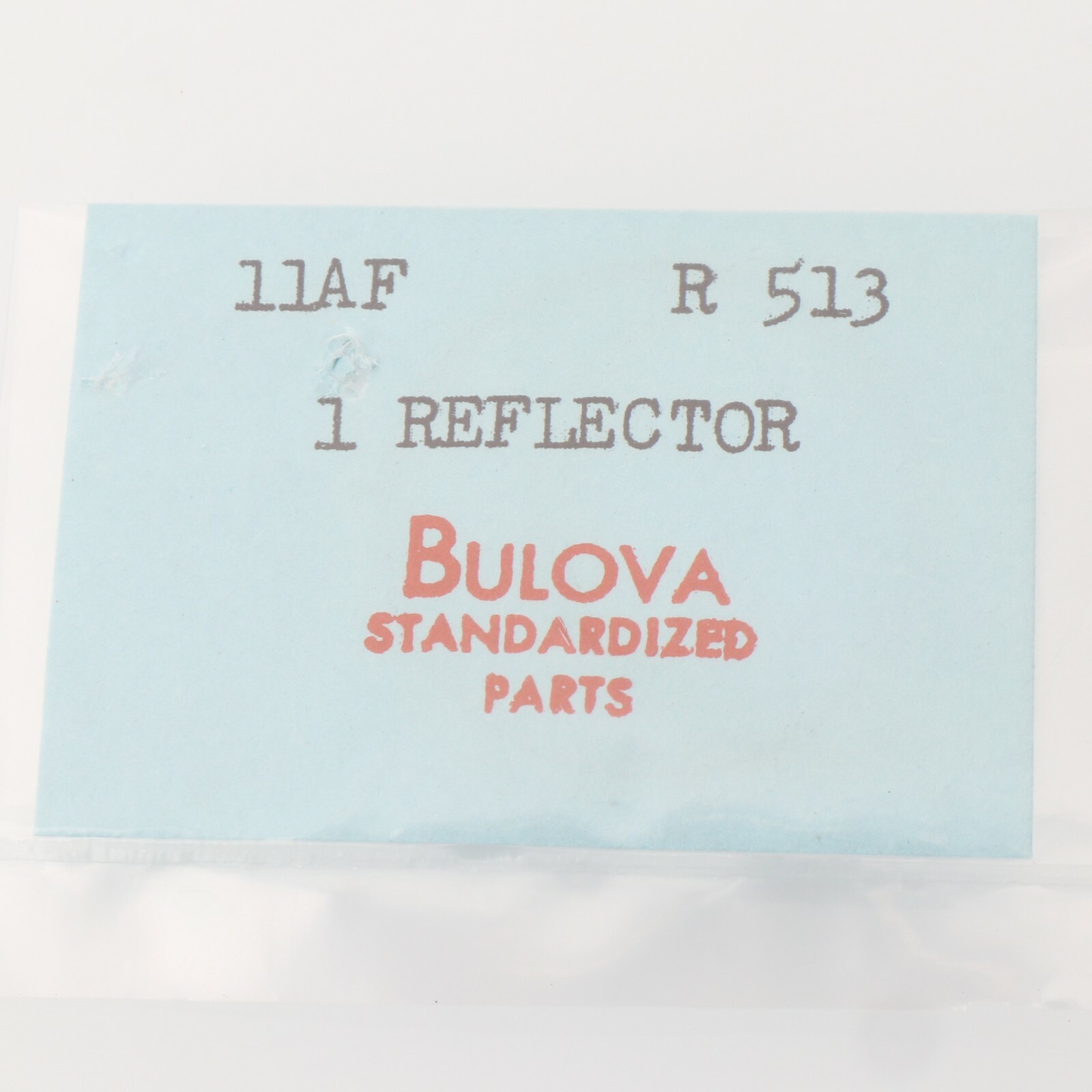 NOS Genuine Bulova 11AF Reflector Ring Watch Part R513 Watchmakers (C5D12)