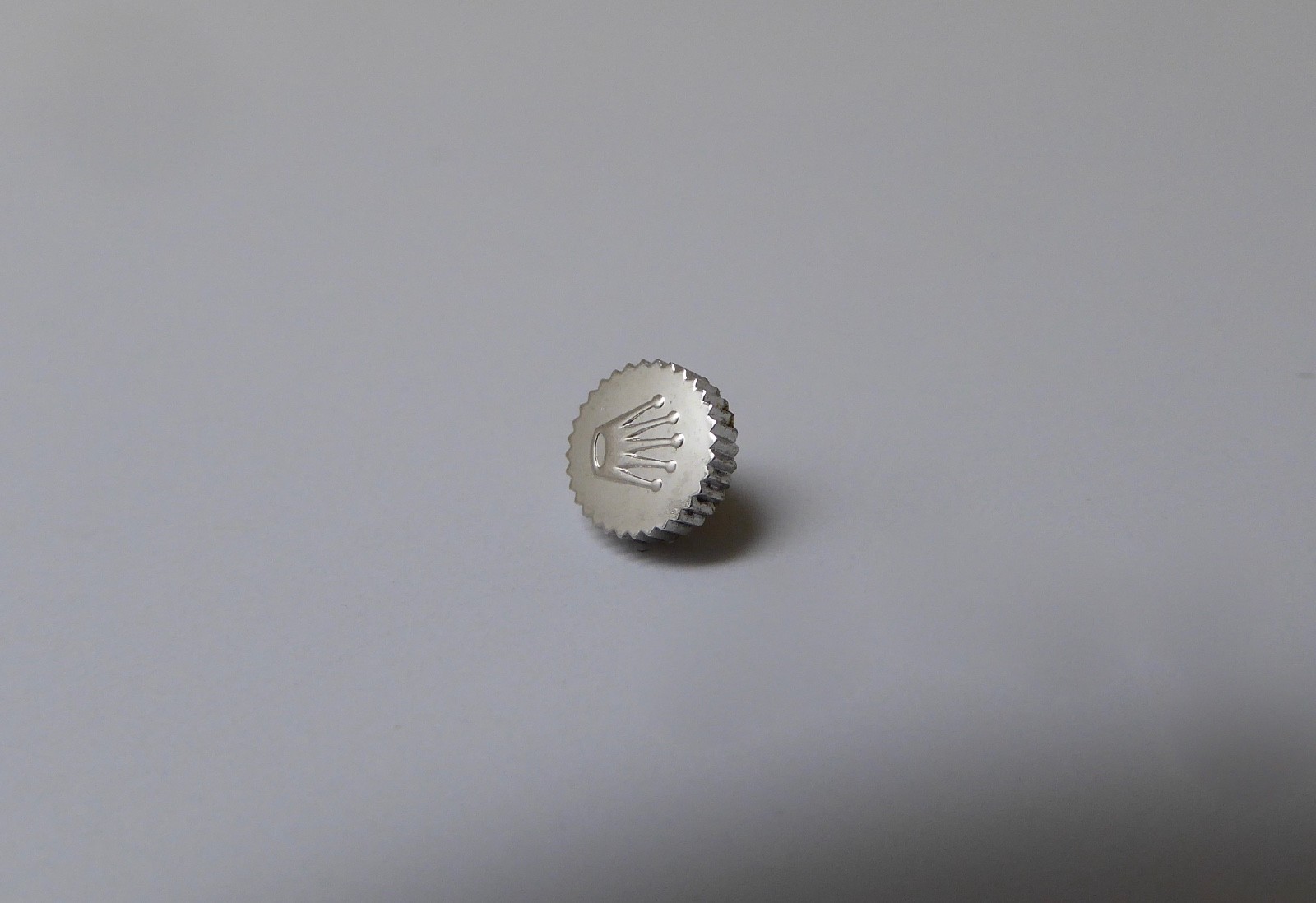 Rolex Crown S/S Genuine Rolex Part New Old Stock, 4.25mm Diameter, 1.3mm T9
