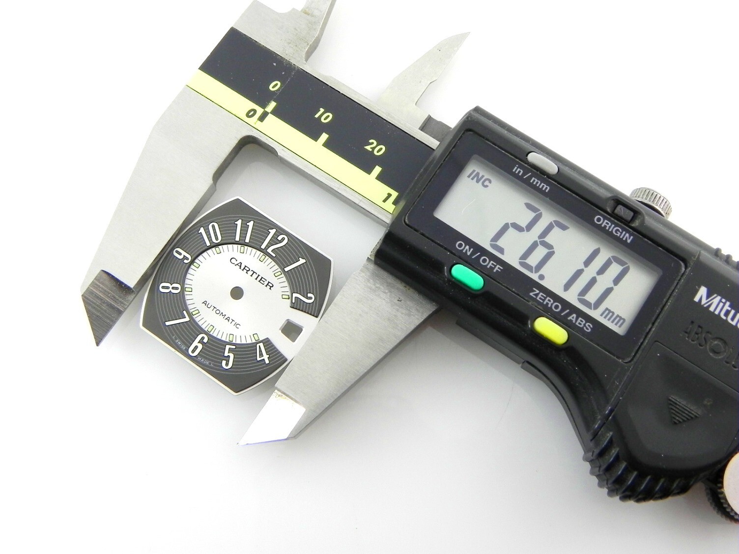NEW GENUINE LARGE CARTIER ROADSTER BLACK/GRAY TUXEDO DIAL MODEL 2510
