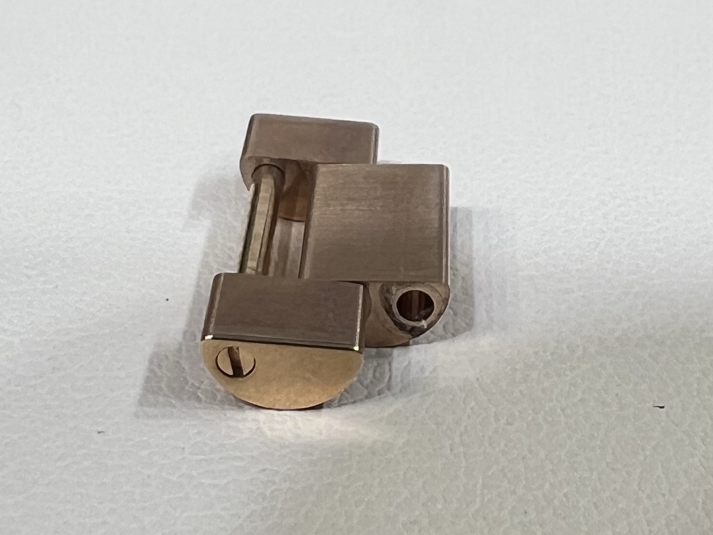 OEM Rolex Day-Date 40 rose gold link 228235 For Parts 17.20mm
