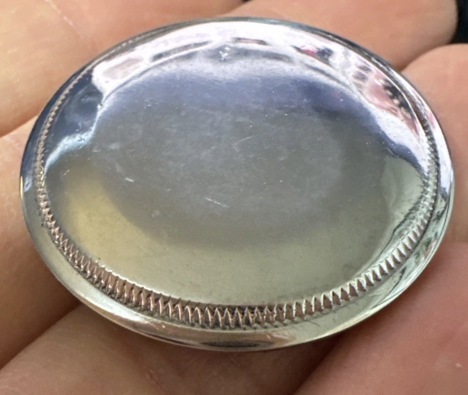 Vintage Genuine Rolex Oyster 1601 1603 1600 Steel Case Back Caseback