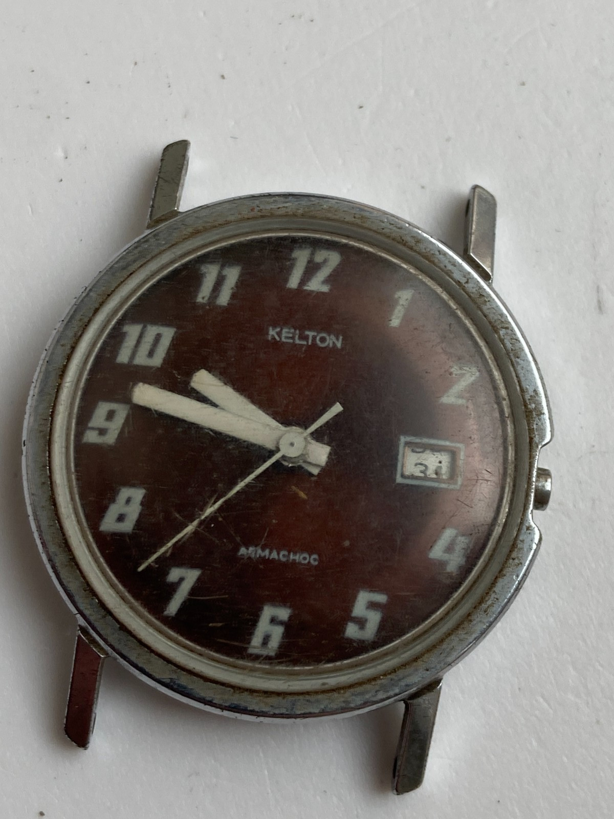 VINTAGE MEN WRIST WATCH SALE FOR PARTS TIMEX 1974 KELTON GREAT BRITAIN