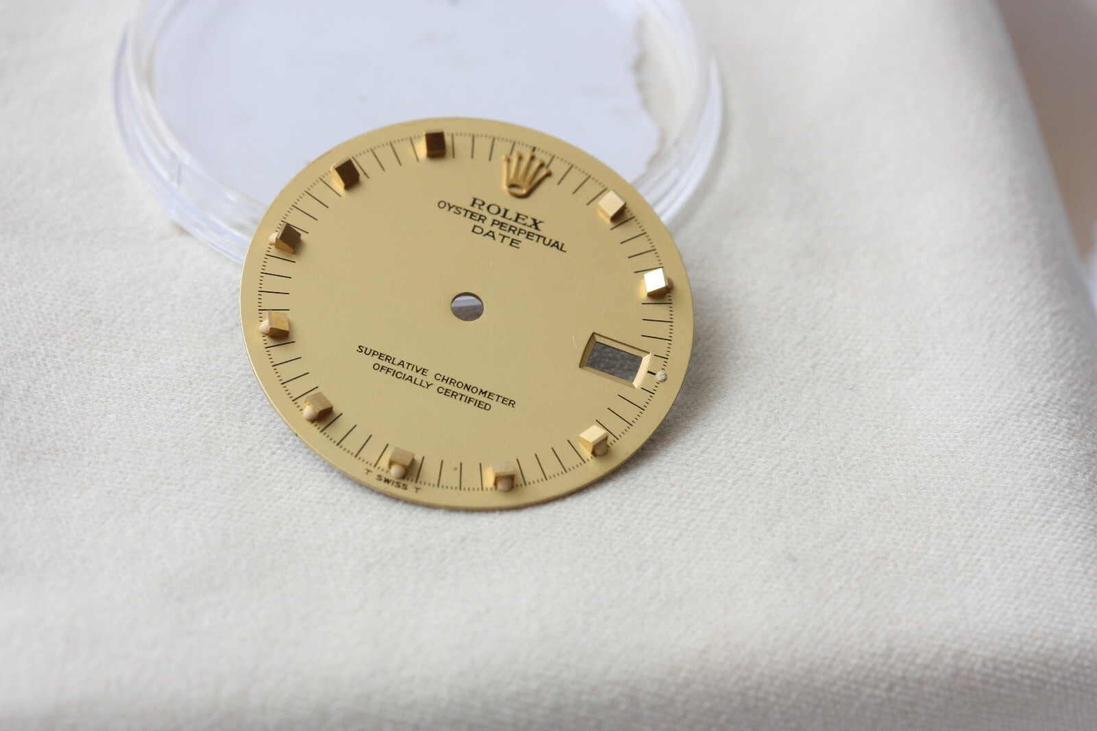 Rolex Factory Gold Stick Dial Ref: 15223, 15053 & Other Quick Set Date Models