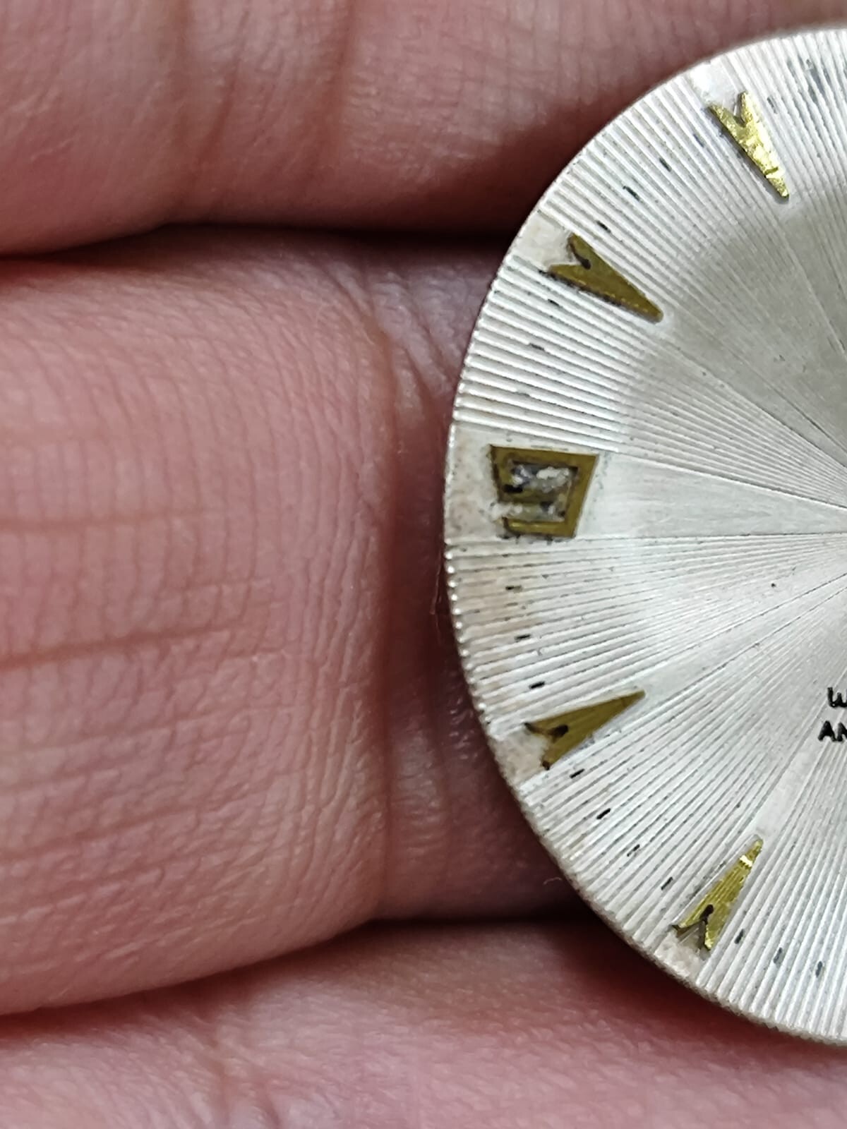 Vintage Doxa PRECISION Antimagnetic shockmaster Dial 27.50 mm NOS