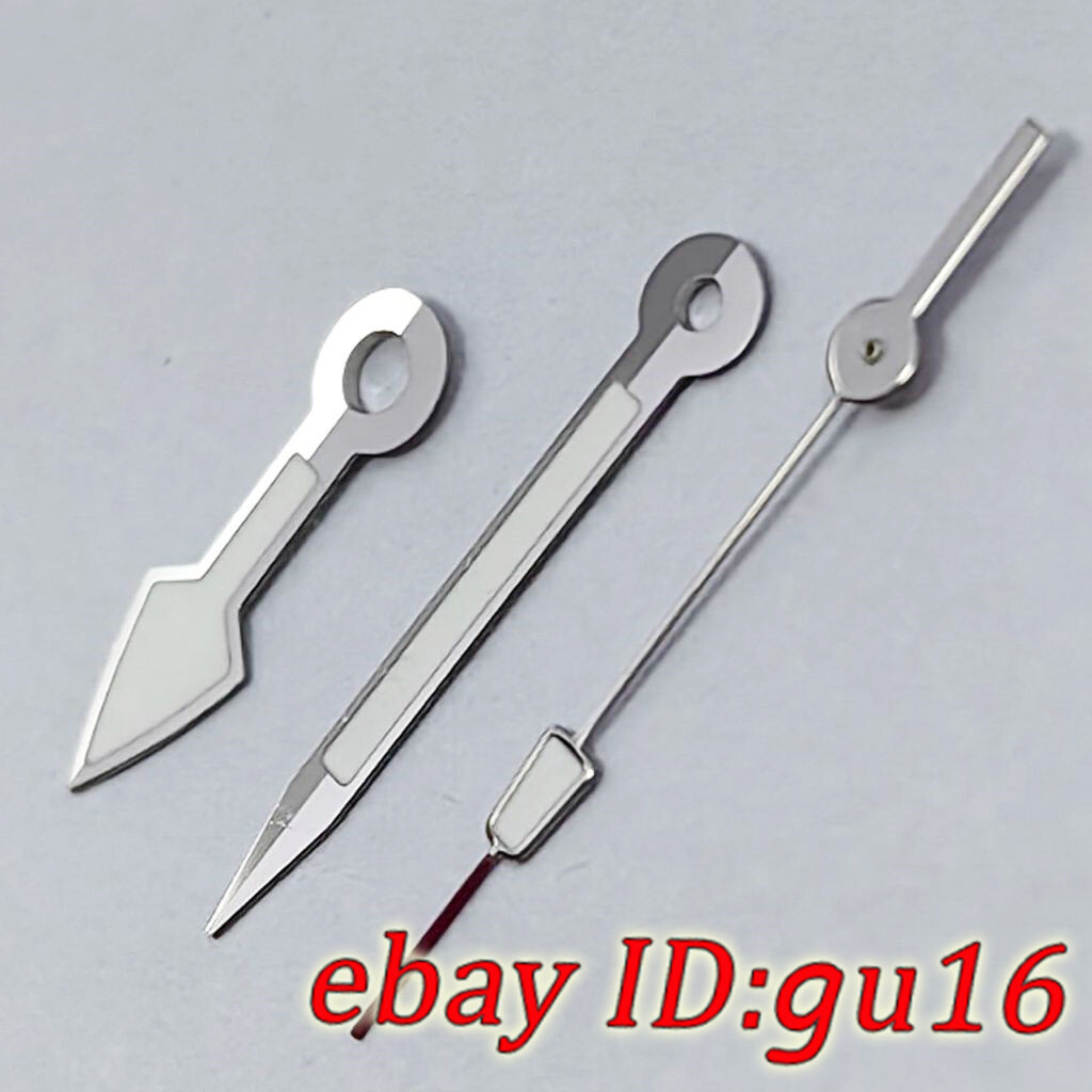 Watch Hands Green Luminous Fit NH35 NH36 ETA2824 2836 PT5000 Movement Accessory